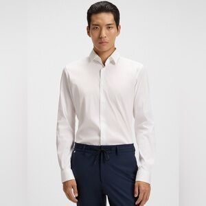 Perry Ellis Classic White Dress Shirt
